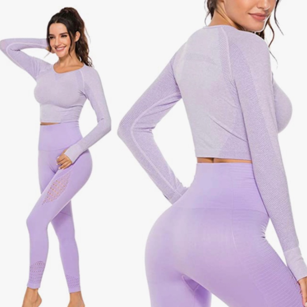 Seamless workout fitness Crop Top